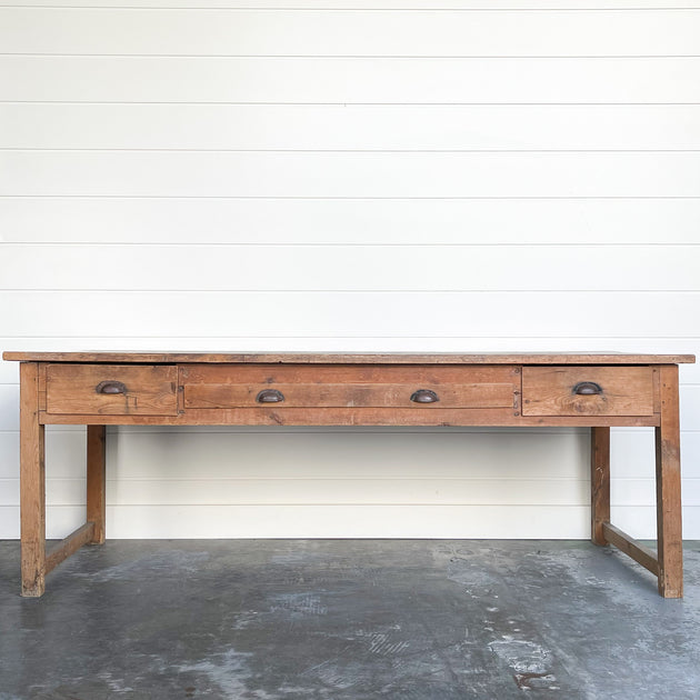 VINTAGE FRENCH WORK TABLE – Juxtaposition Home