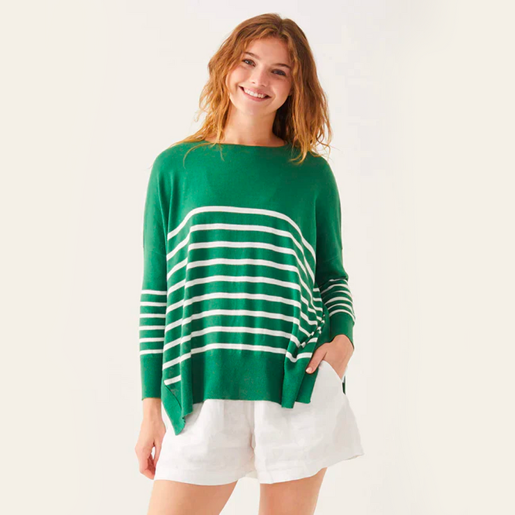 Heart On My Sleeve Sweater in Everglade