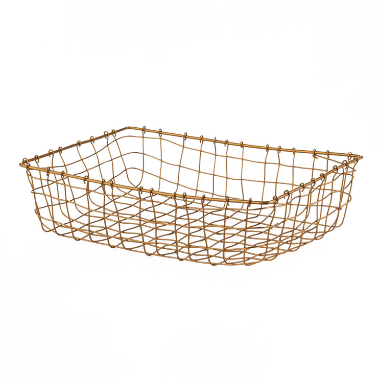 Simple Brass Basket