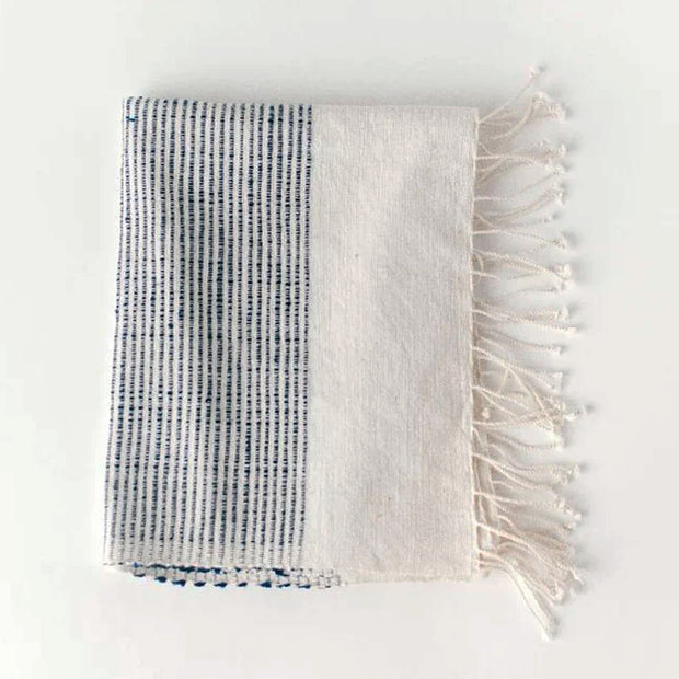 Skinny Stripe Cotton Hand Towel