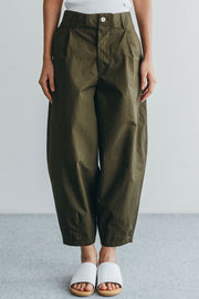 Cotton Pant With Pockets | Olive