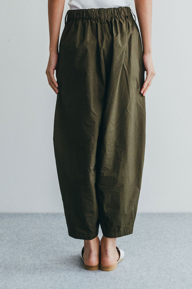 Cotton Pant With Pockets | Olive