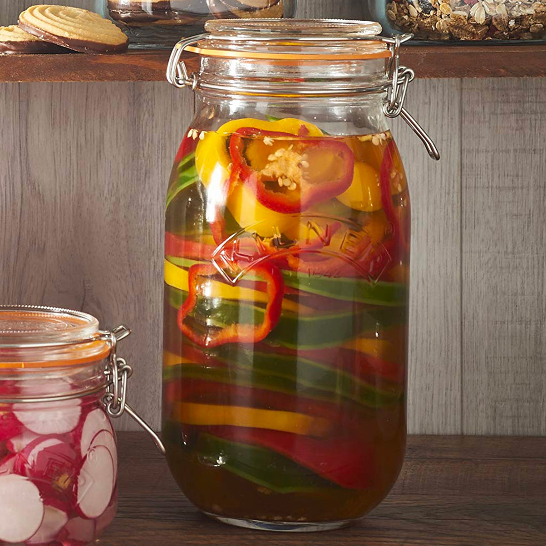 Clip Top Glass Jar – Juxtaposition Home