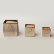 Terracotta Vessel Candle - Cube