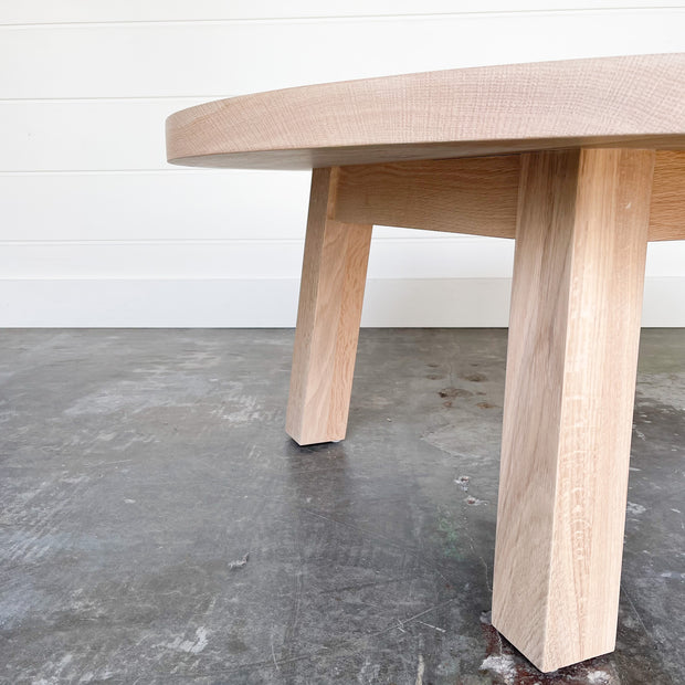 Juxtaposition Square Oak Side Table – Juxtaposition Home
