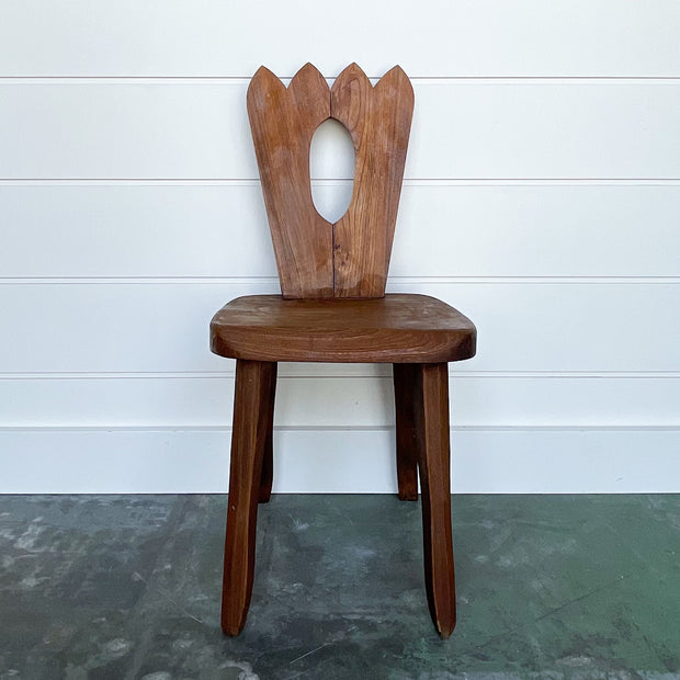 Vintage Petite Wood Chair