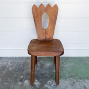 Vintage Petite Wood Chairs
