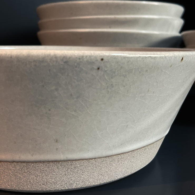 Large Grey Stoneware Bowls