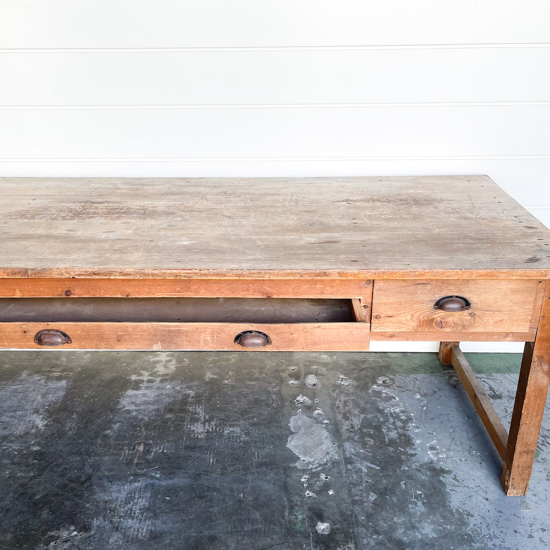 VINTAGE FRENCH WORK TABLE – Juxtaposition Home