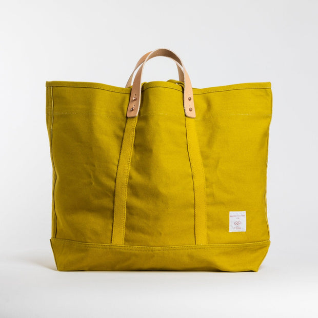 Large Canvas Tote | Chartruse