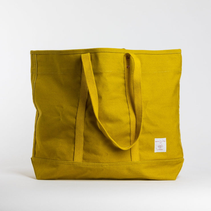 Large Canvas Tote | Chartruse