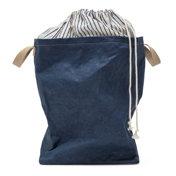 Linen & Paper Laundry Bag | Navy
