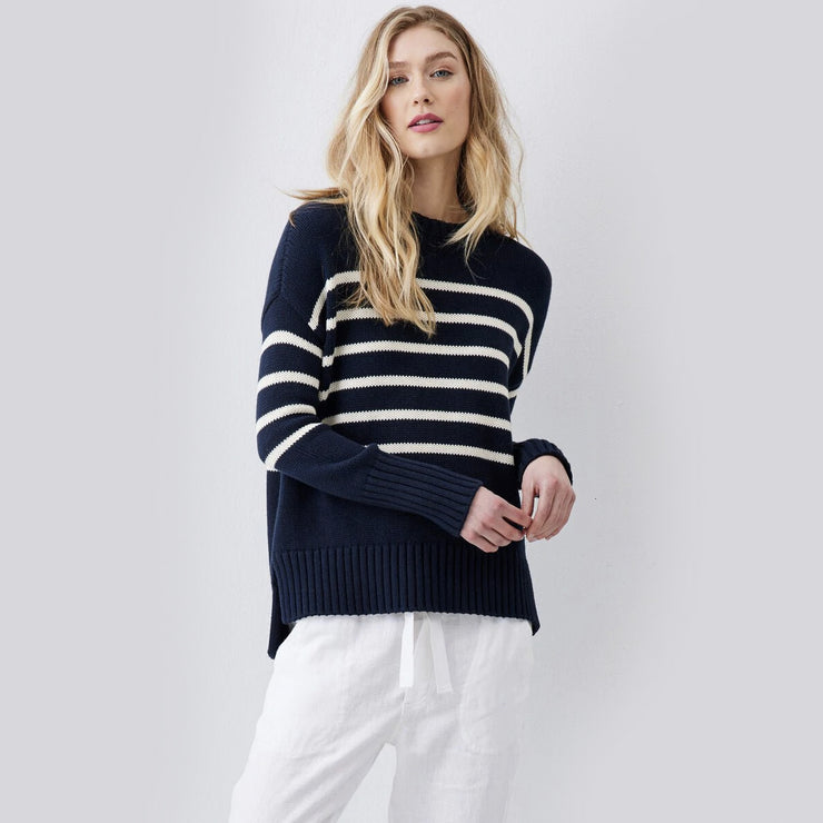 The Stripe Crewneck Sweater