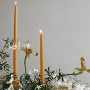 Amber Taper Candle